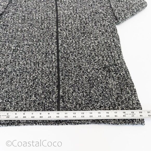 Vintage Italian Knit Cardigan L Sweater 100% Fine Merino Wool Normcore Scandi - Picture 7 of 13